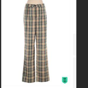 Nasty Gal Inc. Casual Plaid Dress Pants Size 8 NEW